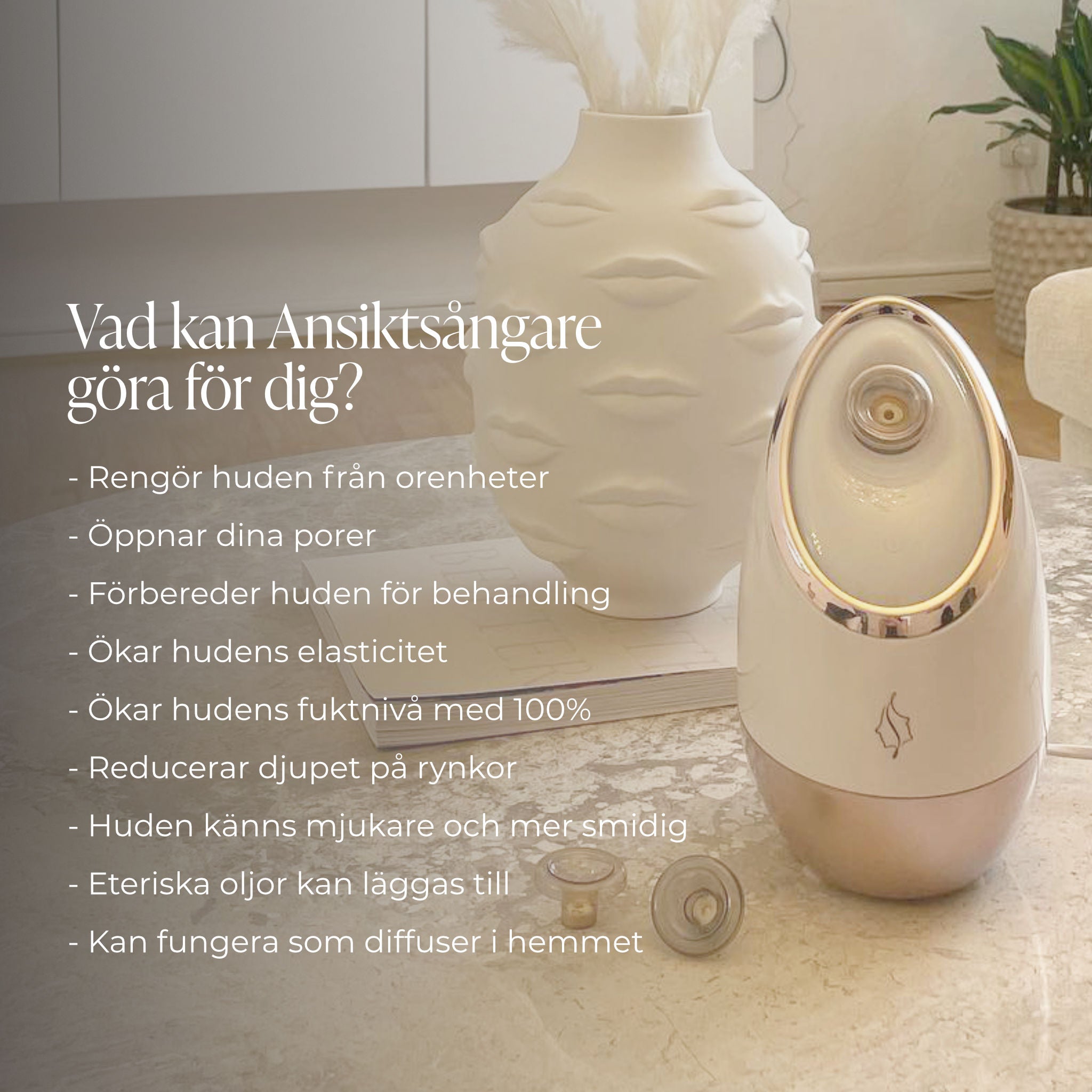 OUTLET: Comforth Nanojonisk Ansiktsångare