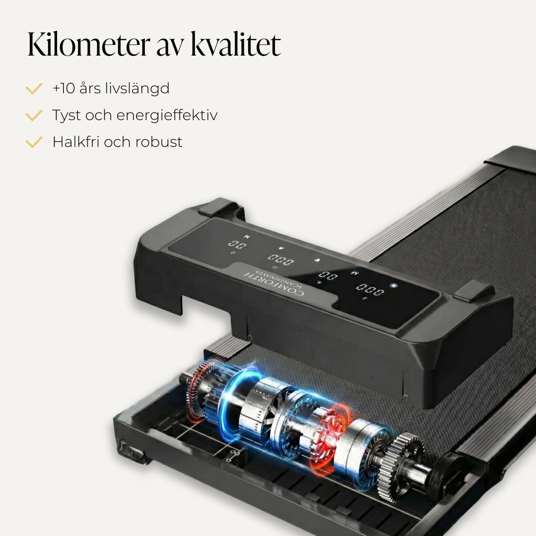 Comforth MotionPro – Hopfällbart gå- och löpband