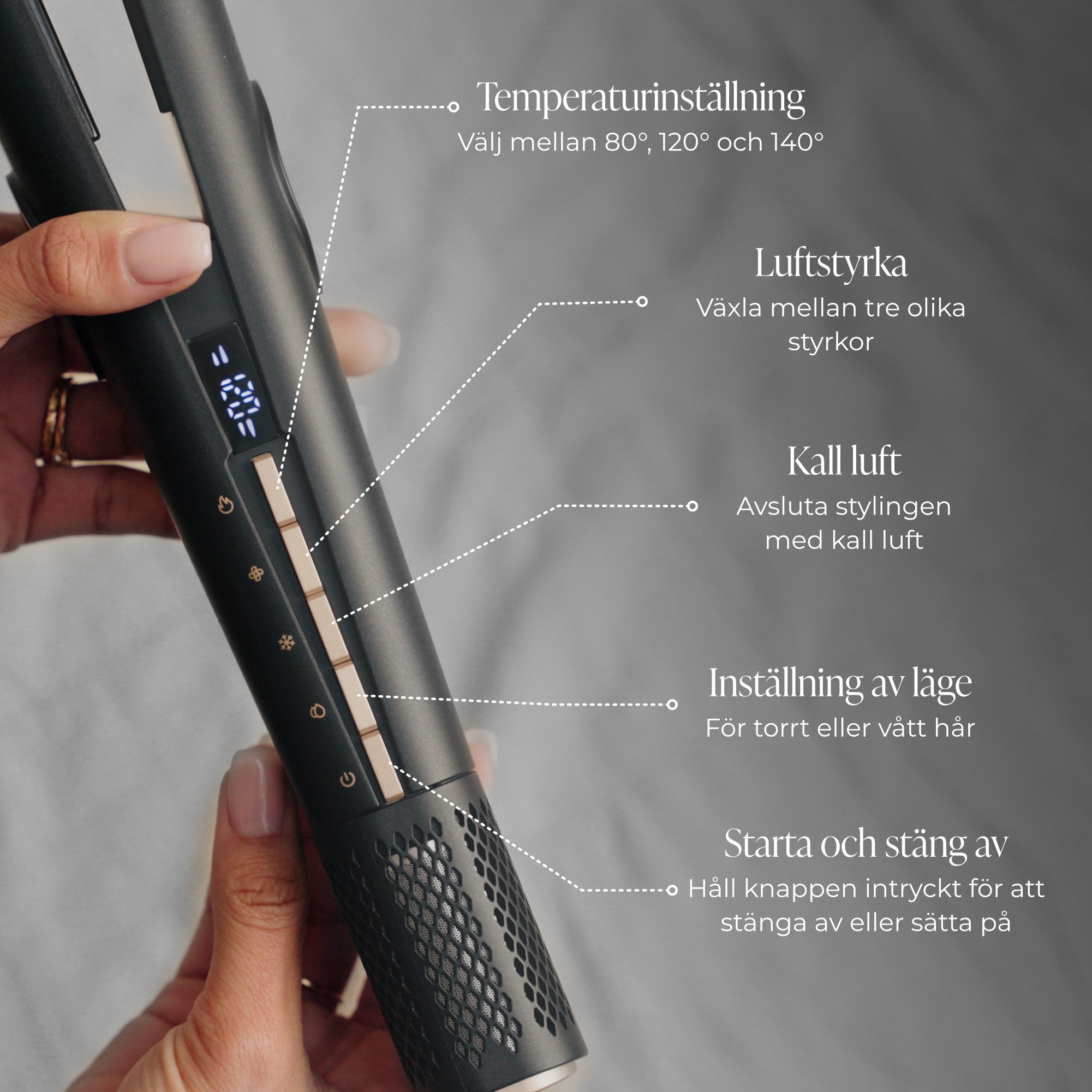 Comforth AeroStraight™ - Luftplattång