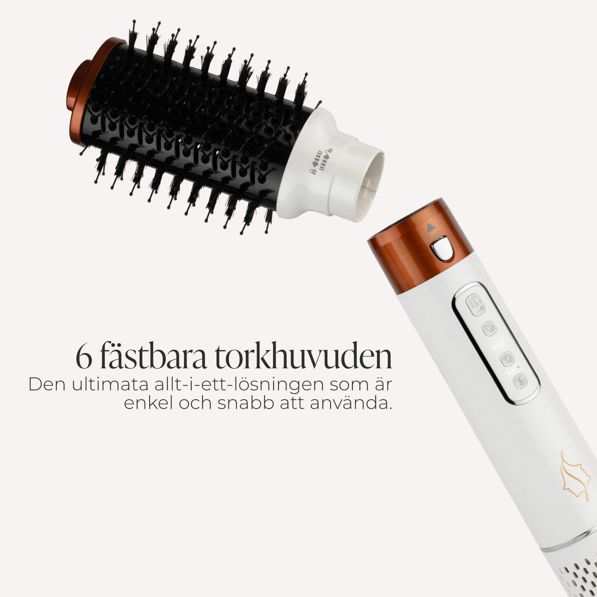 Comforth AirPro™ - 6-i-1-Hårtork