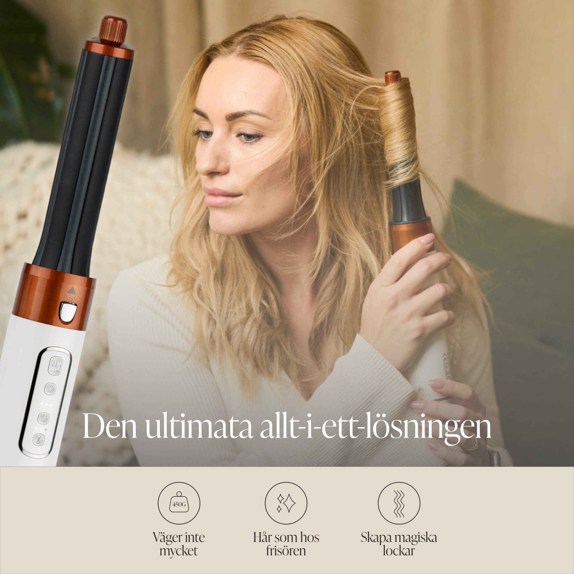 Comforth AirPro™ - 6-i-1-Hårtork