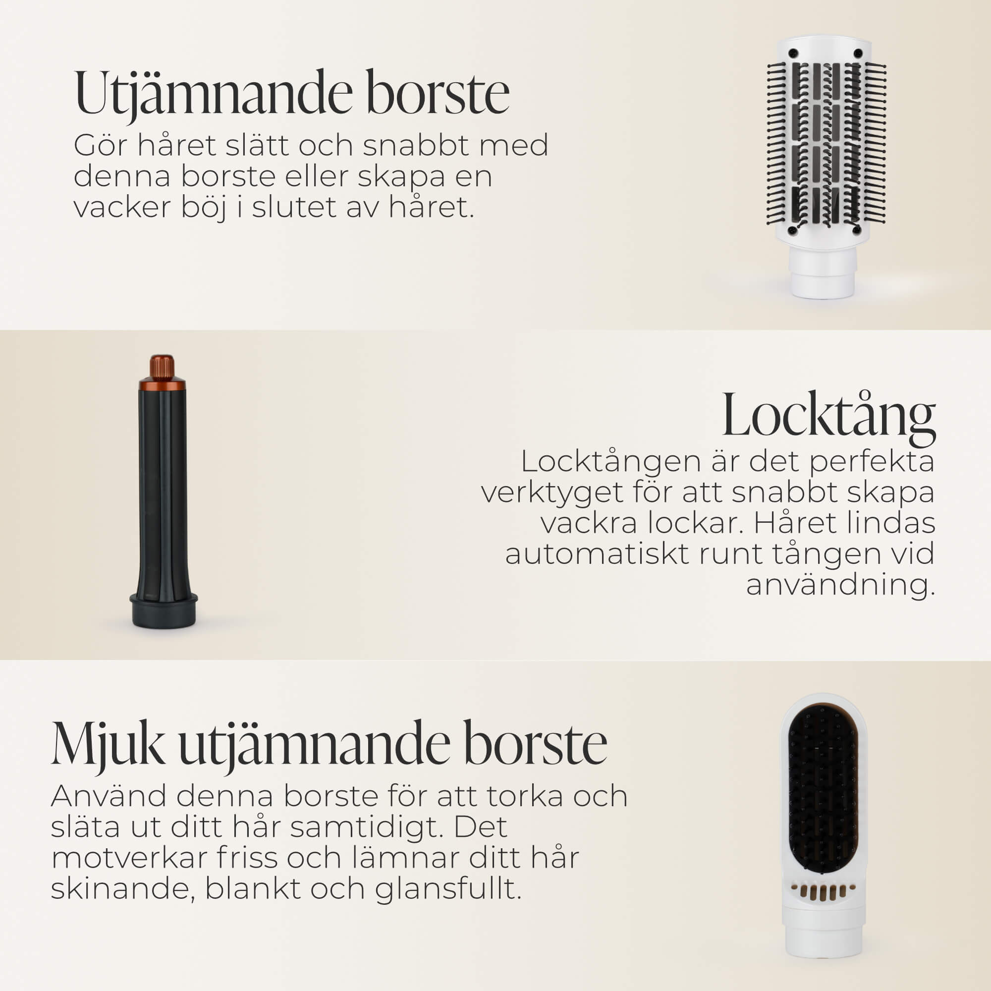 Comforth AirPro™ - 6-i-1-Hårtork