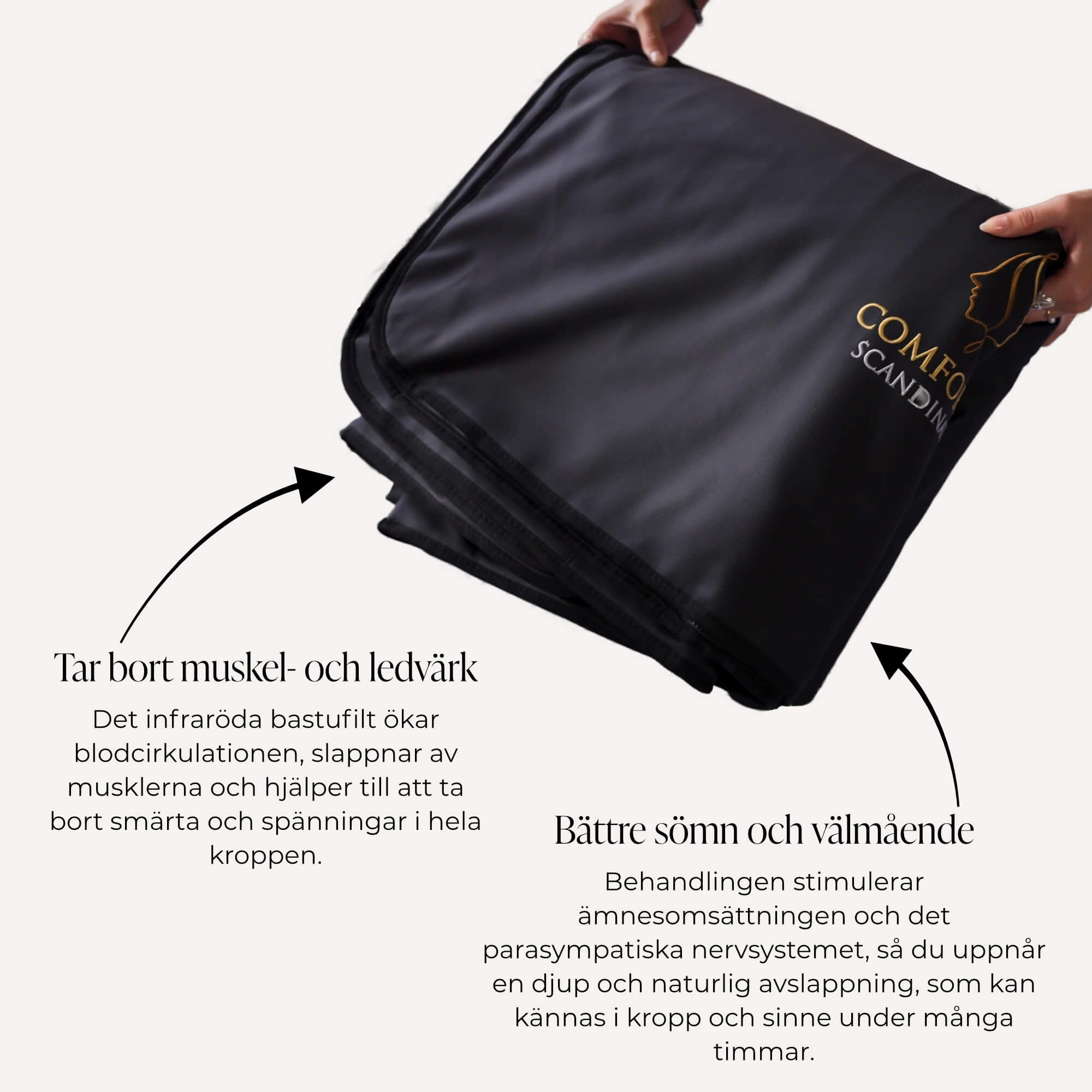 Comforth Infraröd Lyxig Bastufilt