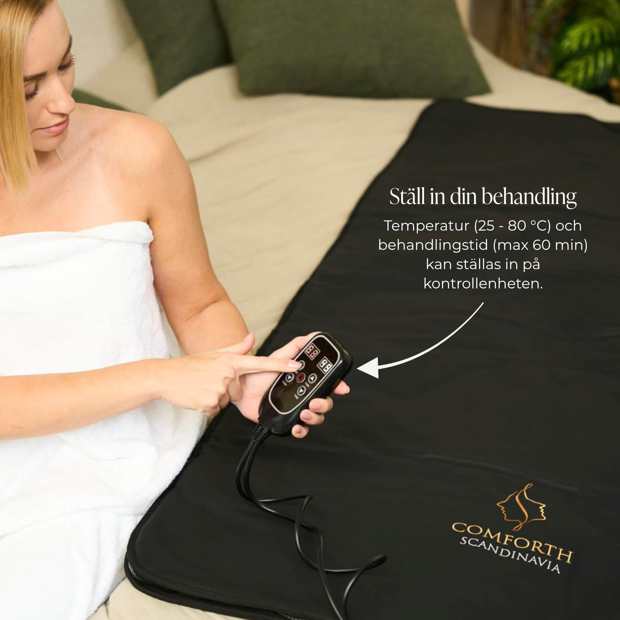 Comforth Infraröd Lyxig Bastufilt