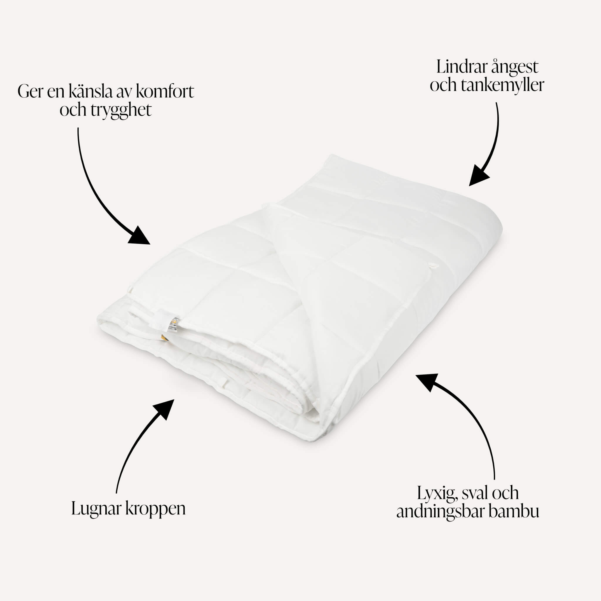 Tyngdtäcke i bambu (barn)