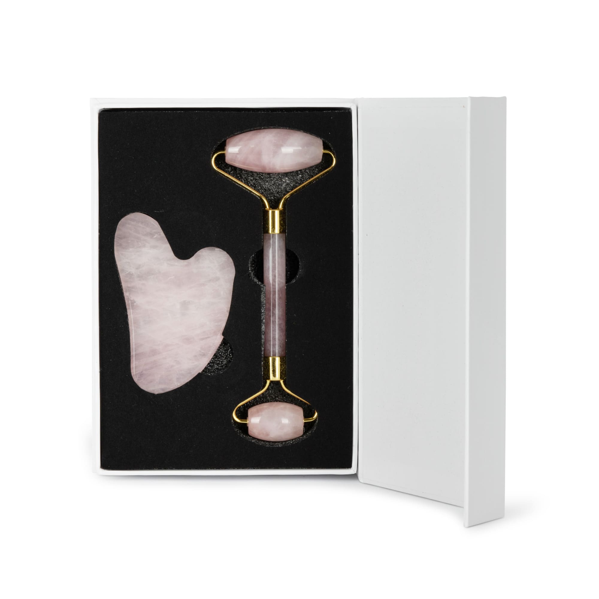 Gua Sha-Set med Ansiktsroller
