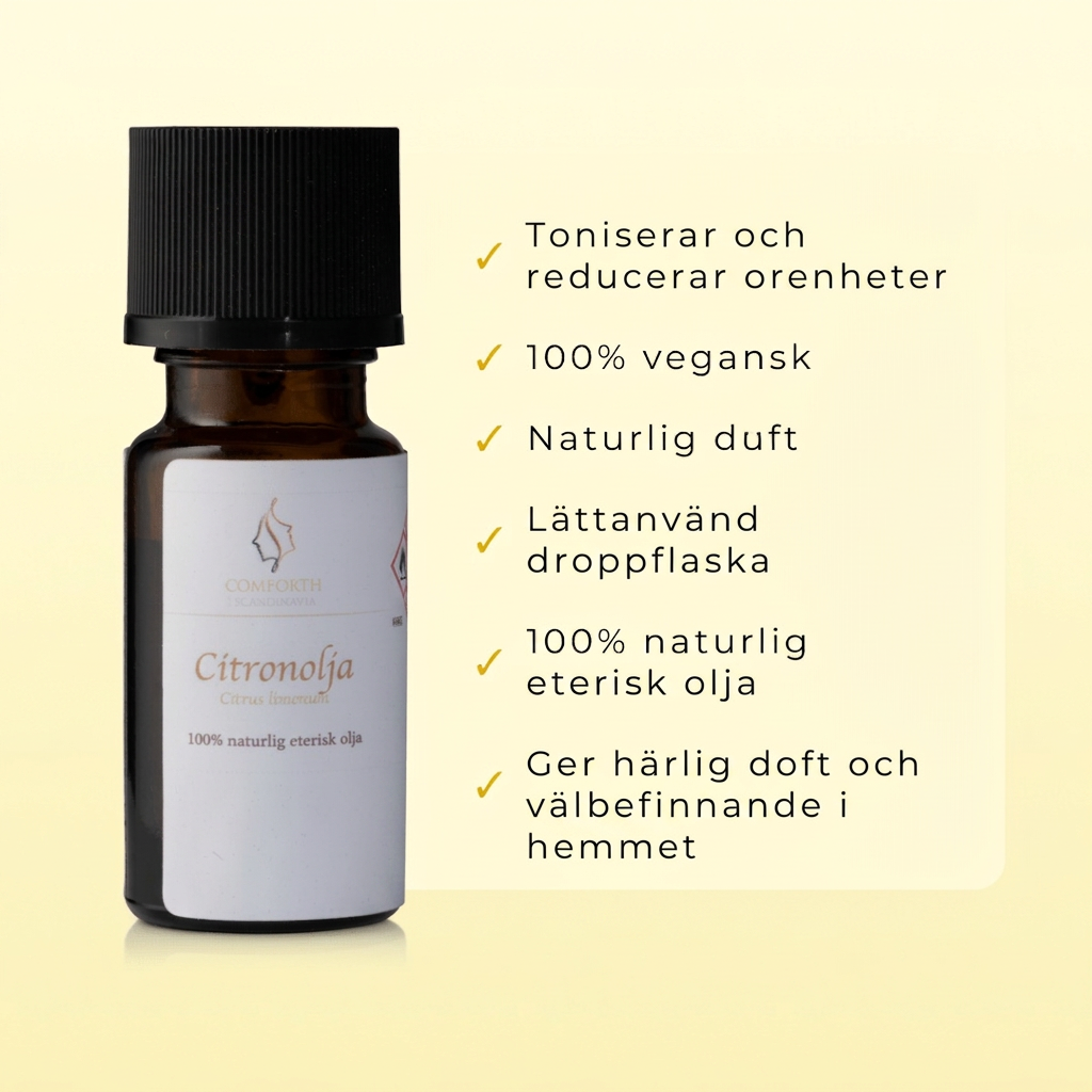 Naturlig Eterisk Citronolja