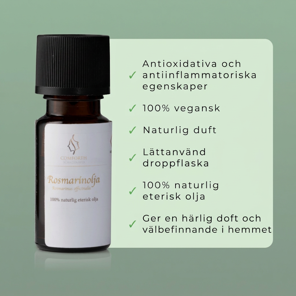Naturlig Eterisk Rosmarinolja