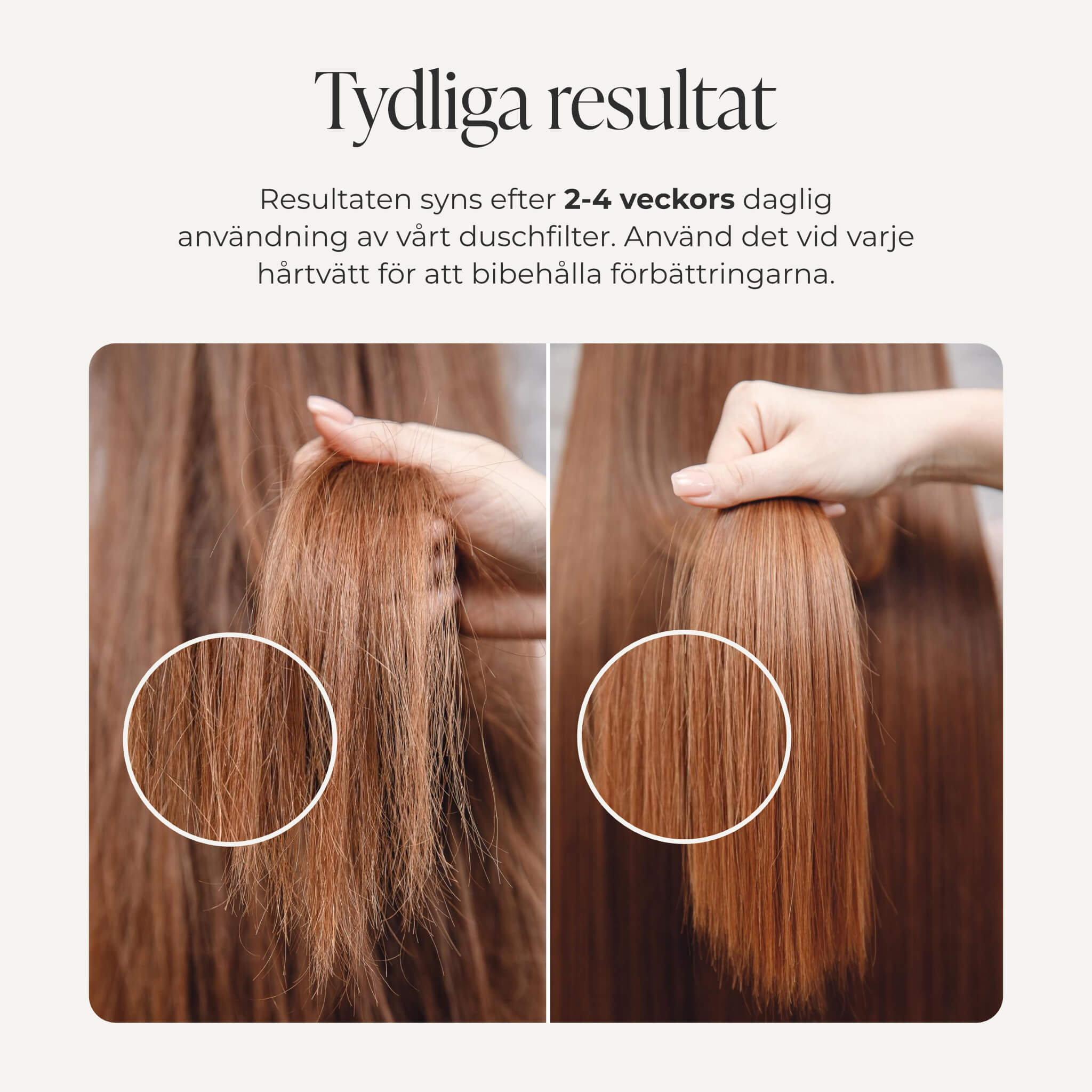 Comforth Duschhuvud - Kalkfilter för filtrering