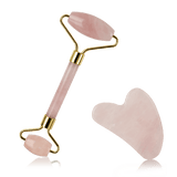 Gua Sha-Set med Ansiktsroller