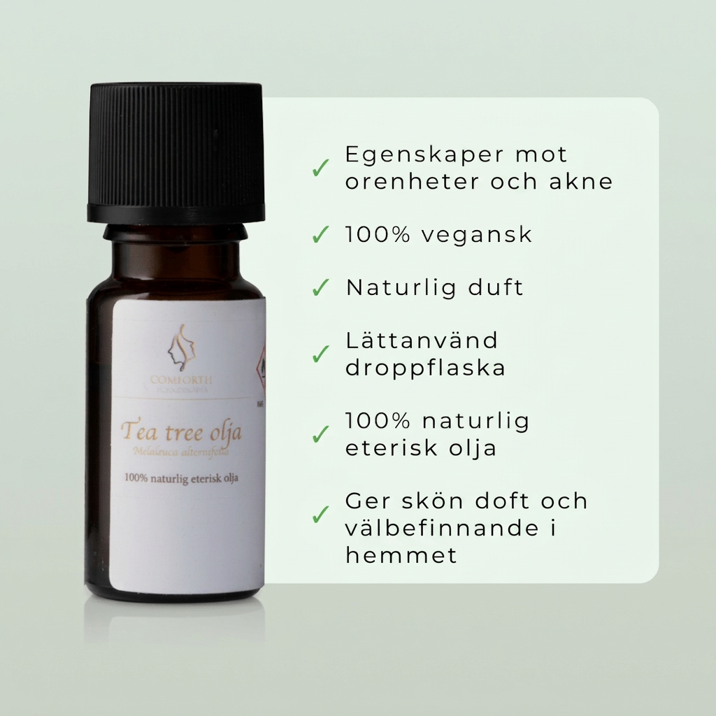 Naturlig Eterisk Tea Tree-olja